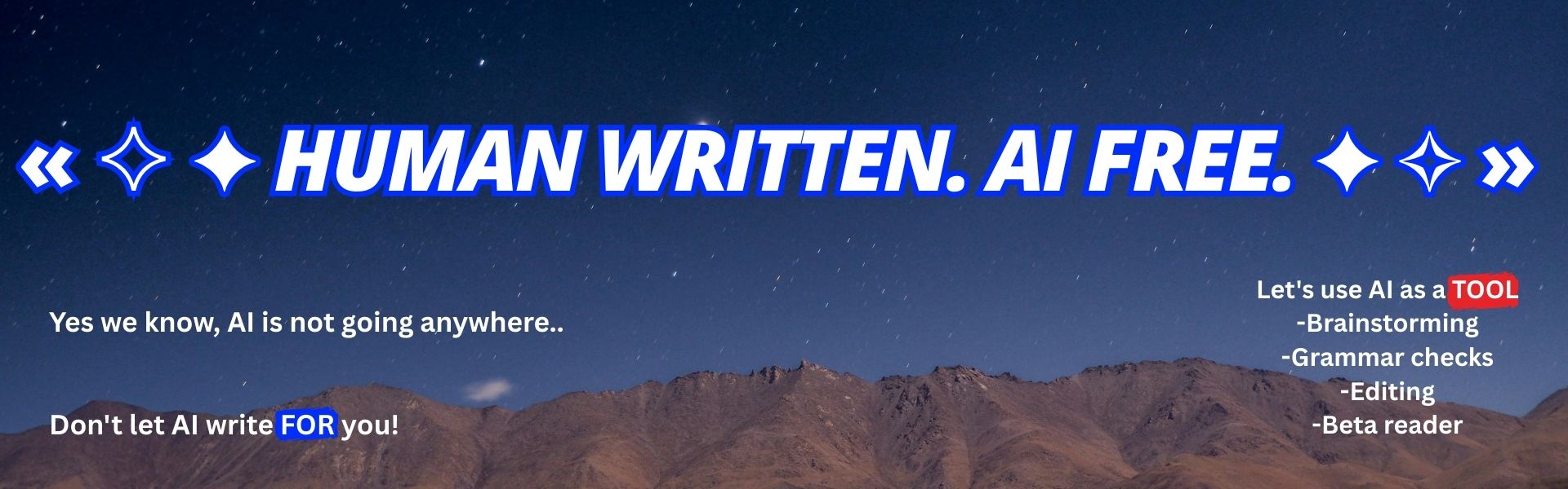 Word Jelly M sci-fi stories and Space Opera are human written ai free